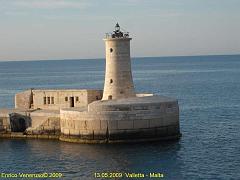 6 - Porto di Valletta , fanale di dritta - Port of Valletta, the  starbord side lantern - MALTA